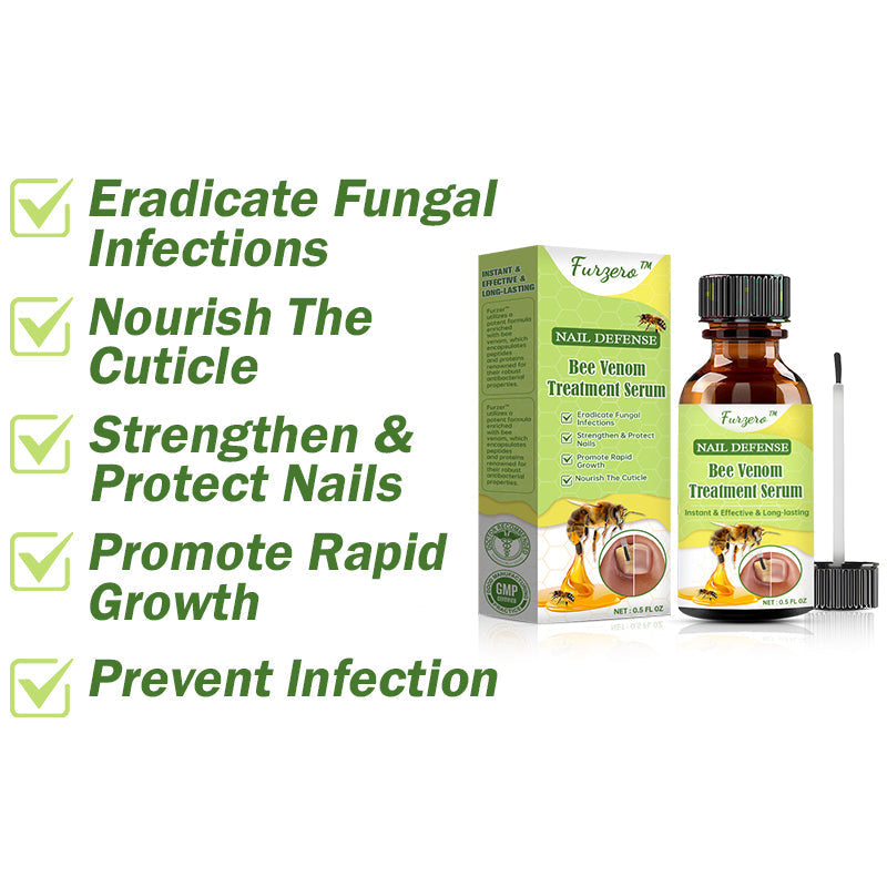 š¤ļøš©āāļøFurzero⢠Nail Defense Bee Venom Treatment Serum(For All Kinds Of Nail Diseasesā
For Healthier Nail Growth)