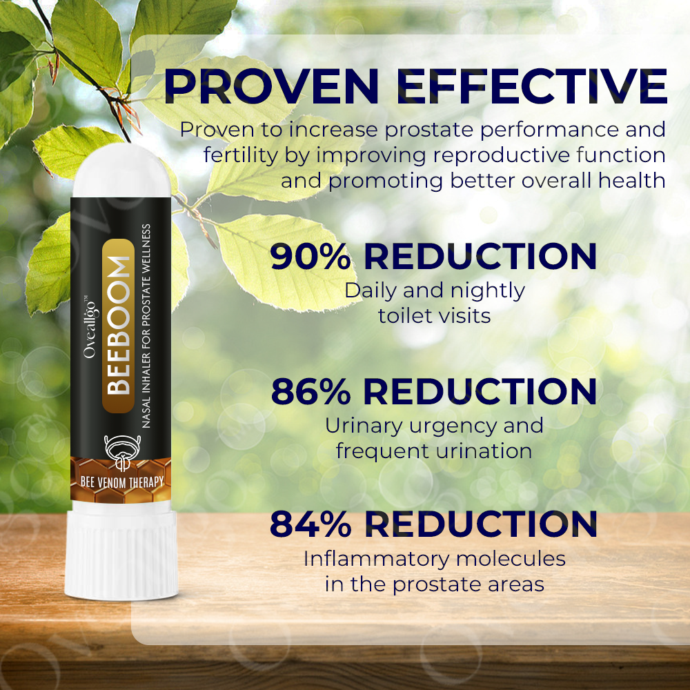⚡Oveallgo™ BeeBoom Nasal Inhaler For Prostate Wellness
