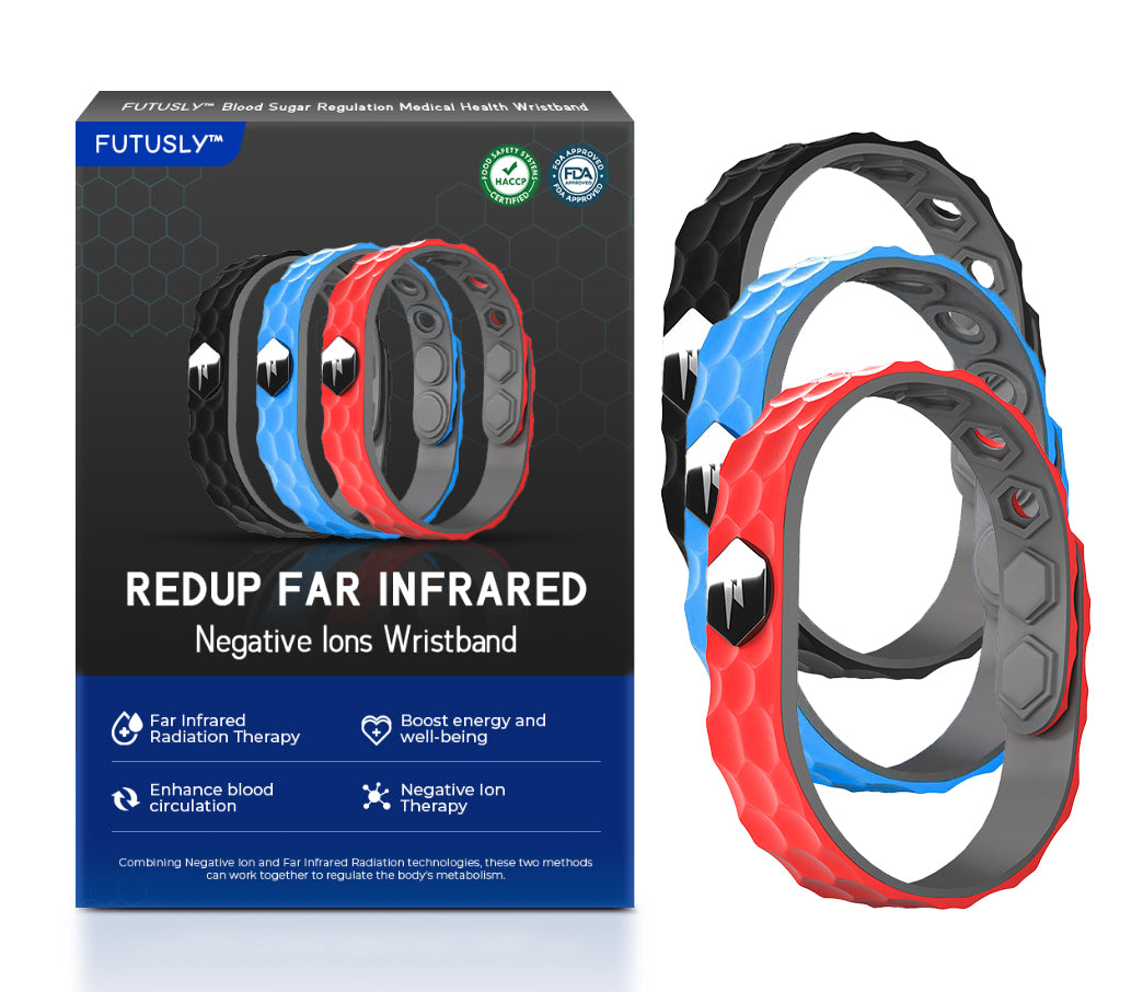 Futusly™ RedUp Far Infrared Negative Ions Body Detoxing Wristband(🔥LAST DAY 70% OFF)